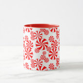 Rouge Blanc Peppermenthe Motif Mug (Centre)
