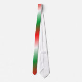 Rouge blanc vert festif fade vacances cravate (Dos)
