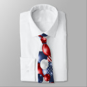 ROUGE BLEU PATRIOTIC MENS CRAVATE (Attaché)