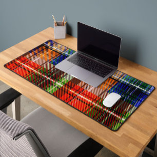Rouge Bleu Vert Jaune Carreaux Tartan Design 