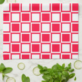 Rouge Bold Mod Squares Theedoek (Gevouwen)