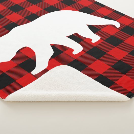 Rouge Buffalo Plaid & Ours Blanc (3/4)