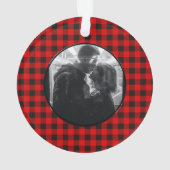 Rouge Camion de Noël Aquarelle Nouveaux mariés Pho (dos)