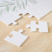 Rouge Cardinal Oiseau Aquarelle Art Puzzle (Côté)