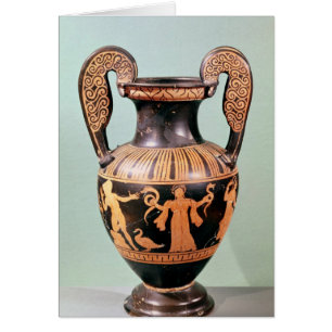 Rouge-chiffre krater de volute