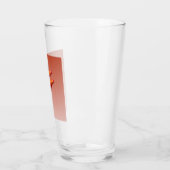 Rouge chili Peppers en verre (Gauche)
