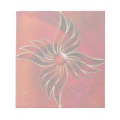 Rouge comme bloc-notes flamme (Devant)