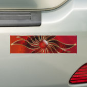 Rouge comme Sticker pare-flamme (En voiture)