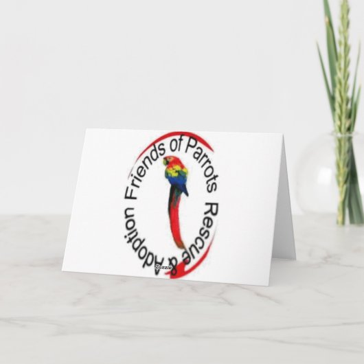 Rouge de carte de perroquet (Dos)