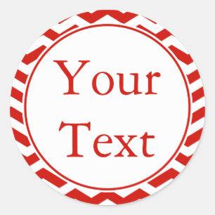 Rouge de cerise et autocollant ou étiquette de