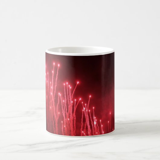 Rouge de Feu d'Artifice, Mug Magique (Centre)