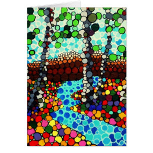 Rouge de forêt de pixel