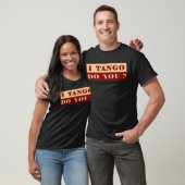 rouge de tango du T-shirt i (Unisexe)