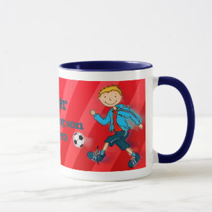Rouge de tasse de héros du football du football d
