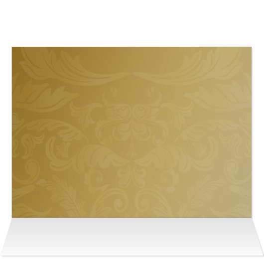 rouge Elegant carte de séjour (Intérieur Horizontal (haut))