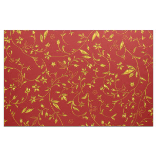 Rouge élégant de tissu de damassé