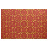 Rouge élégant de tissu de damassé (Fat Quarter)