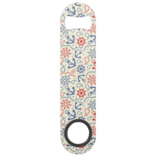 Rouge et arrière - plan de marine avec l'ancre