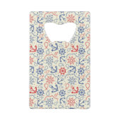 Rouge et arrière - plan de marine avec l'ancre (Dos)