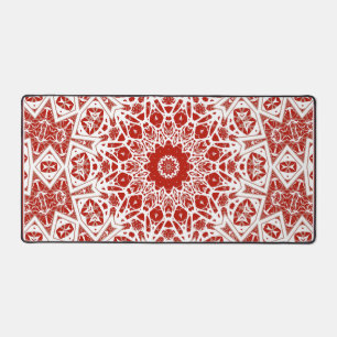 rouge et blanc, bandana ethnique