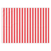 Rouge et blanc barre la nappe (Devant (Horizontal))