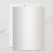 Rouge et invitation d'obtention du diplôme d'or (Dos)