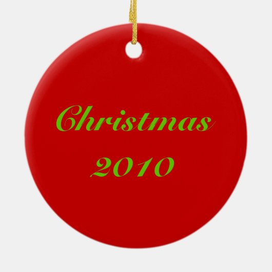 Rouge et ornement de Green Fleur de Lis Christmas (Dos)