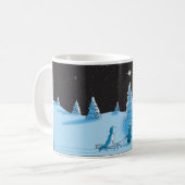 Rouge et Rover Christmas Star Mug (Devant gauche)