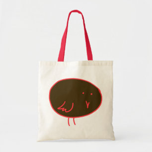 Rouge et sac d'oiseau de chocolat