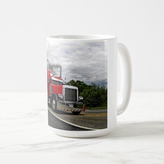 Rouge et tasse de Rollin Peterbilt (Devant droit)
