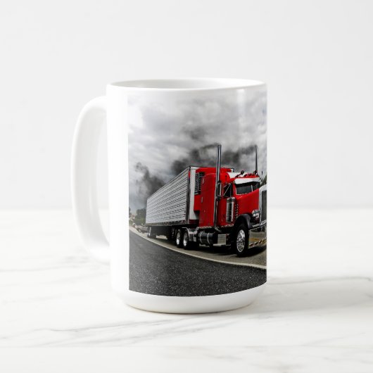 Rouge et tasse de Rollin Peterbilt (Devant gauche)