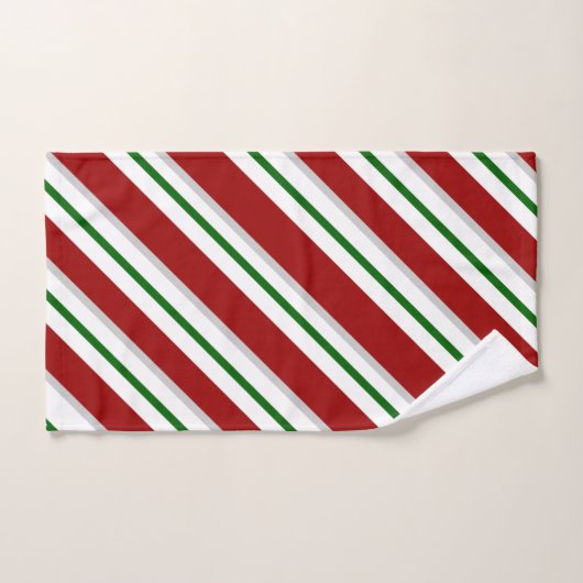 Rouge et vert (Serviette à main)