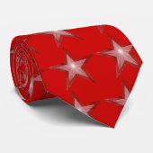 Rouge étoile cravate rouge (Roulé)