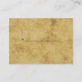 Rouge-fer à cheval en panne BG Cartes de place (Dos)