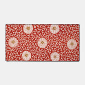 Rouge Floral Vibrant Ornate Classé Motif (Recto)