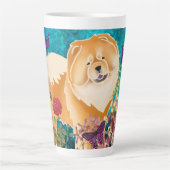 ROUGE-GINKGO CHOW-Latte Mug (Devant)