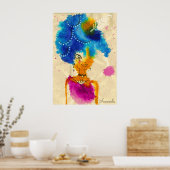 Rouge Girl Poster (Keuken)