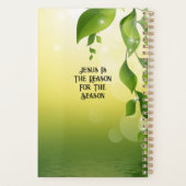 Rouge Gold et Green Holiday Planner (Dos)