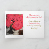 Rouge Incandescent, Carte de Saint-Valentin Magnif (Intérieur)