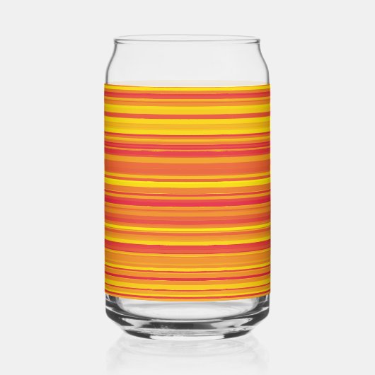 Rouge jaune orange rayé (Recto)