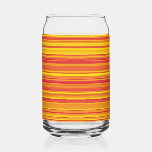 Rouge jaune orange rayé (Droite)