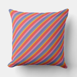 Rouge, Jaune, Rose, Bleu Coussin ou Coussin
