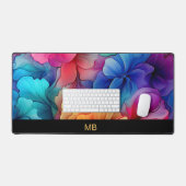 Rouge Jaune Sarcelle Violet Encre Alcoolique Flora (Clavier et souris)