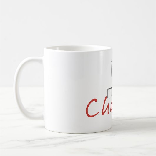 Rouge Juste un autre chapitre café Mug (Gauche)