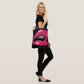 ROUGE LÈVRES ROSE BOUCHE SAC TOTES (Sur le modèle)