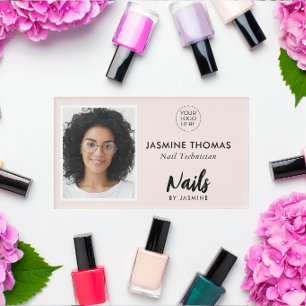 Rouge Logo Foto Nagelstyliste Naambadge