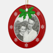 Rouge : Mémorial de flocon de neige : Ornement (Gauche)