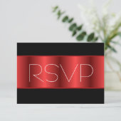 Rouge métallisé noir RSVP (Debout devant)