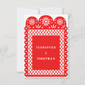 ROUGE MEXICAIN PAPEL menu PICADO (Dos)
