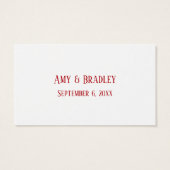 Rouge modifiable sur blanc, 3 punch Boire Billets (Dos)